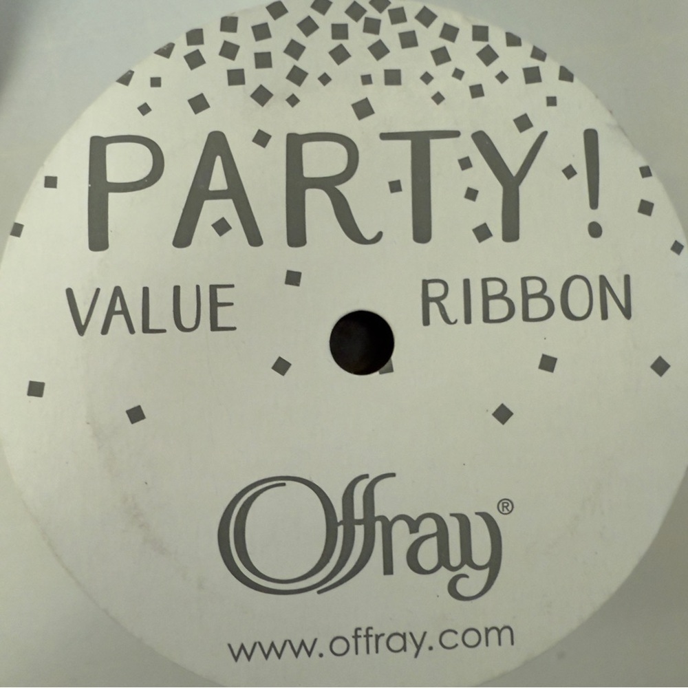 OFFRAY Assorted Sparkling Ribbon NWT - Picture 2 of 9